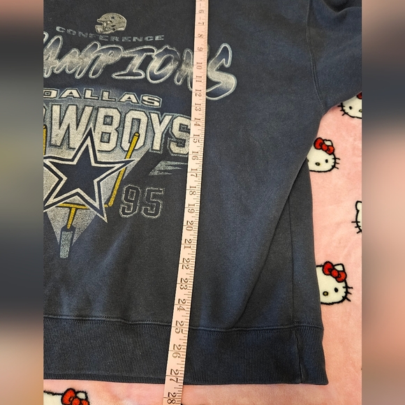 Abercrombie NFL Dallas Cowboys Sweatshirt Mens Oversized M - Picture 6 of 7